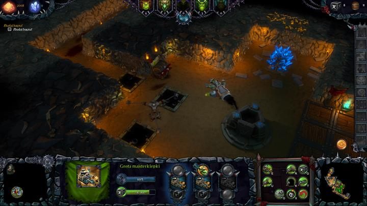 Zabezpiecz loch nowymi pułapkami. - Misja 4 - Na bagnach | Opis przejścia kampanii Dungeons II - Dungeons II - poradnik do gry