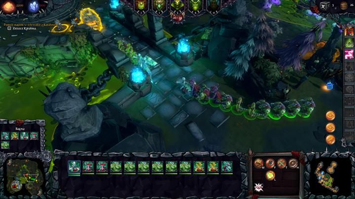 Uderz na Karatosa. - Misja 4 - Na bagnach | Opis przejścia kampanii Dungeons II - Dungeons II - poradnik do gry