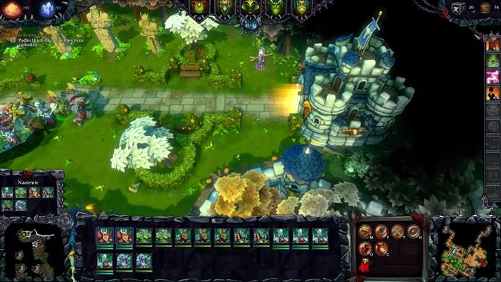 Zniszcz obozy bohaterów i przygotuj się na pojawienie nieumarłych. - Misja 7 - Żywe trupy | Opis przejścia kampanii Dungeons II - Dungeons II - poradnik do gry