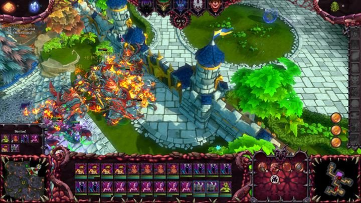 Niszcz kolejne punkty na mapie, zbieraj armię i przypuść szturm na miasto. - Misja 9 - Przebudzenie kolejnego zła | Opis przejścia kampanii Dungeons II - Dungeons II - poradnik do gry