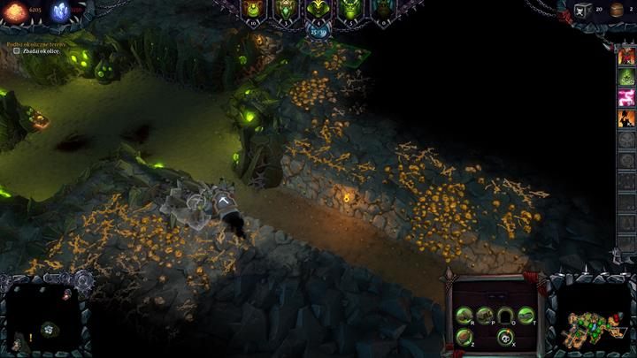 Niedaleko wartowni występuje bogate złoże złota. - Misja 6 - Piekielne trolle | Opis przejścia kampanii Dungeons II - Dungeons II - poradnik do gry