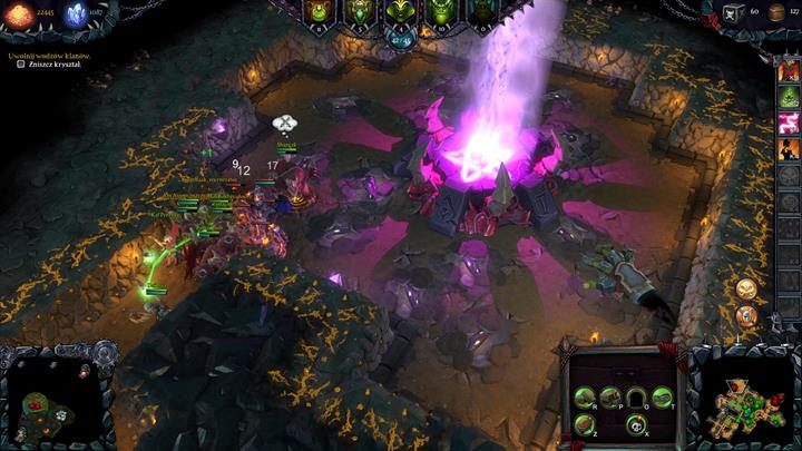 Zniszcz kryształ, by zniwelować demoniczną aurę. - Misja 6 - Piekielne trolle | Opis przejścia kampanii Dungeons II - Dungeons II - poradnik do gry