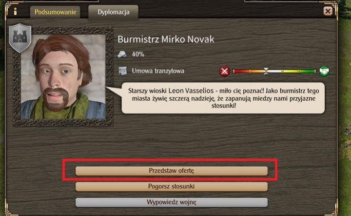 W ramach opcji dyplomatycznych, możesz zawierać różne umowy, pogarszać relacje i wypowiadać wojny - Rozdział 1: Pożegnanie z ojcem | Kampania Grand Ages Medieval - Grand Ages: Medieval - poradnik do gry