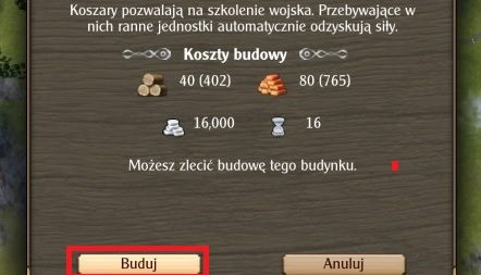 Dla każdego budynku specjalnego zostanie wyświetlone dodatkowe okno informujące o koszcie i zastosowaniu budowli - Rozdział 1: Pożegnanie z ojcem | Kampania Grand Ages Medieval - Grand Ages: Medieval - poradnik do gry
