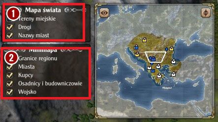 Po wciśnięciu przycisku zobaczysz filtr mapy - Interfejs | Podstawy Grand Ages Medieval - Grand Ages: Medieval - poradnik do gry