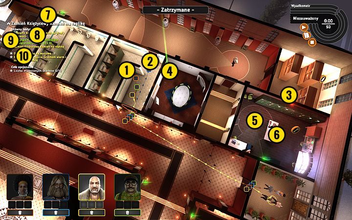 Do akcji wystawiasz komplet swoich podopiecznych - Misja 6 - Prawo do milczenia | Opis przejścia misji Crookz - Crookz - poradnik do gry