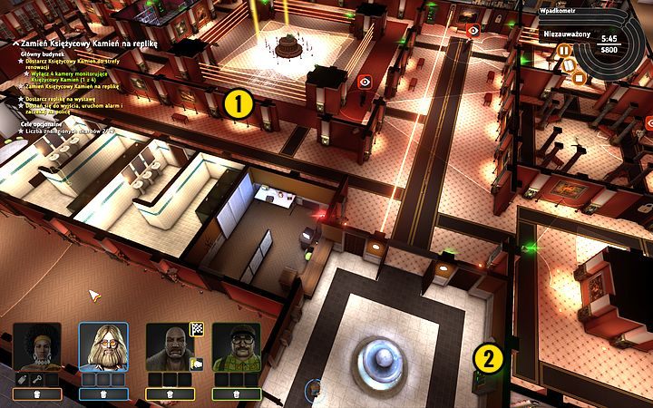 Zważając na strażników, poślij Lobkowitza do rozdzielnicy (1) - Misja 6 - Prawo do milczenia | Opis przejścia misji Crookz - Crookz - poradnik do gry