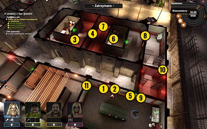 Zajmij się terminalem kamery (1) - Misja 7 - Dzień odwiedzin | Opis przejścia misji Crookz - Crookz - poradnik do gry