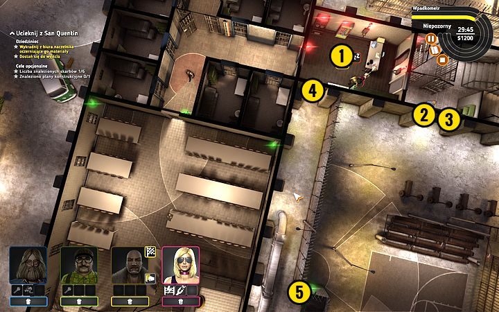 Ponownie pobij strażnika (1) - Misja 7 - Dzień odwiedzin | Opis przejścia misji Crookz - Crookz - poradnik do gry