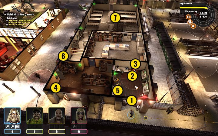 Bishopem otwórz drzwi (1) - Misja 7 - Dzień odwiedzin | Opis przejścia misji Crookz - Crookz - poradnik do gry