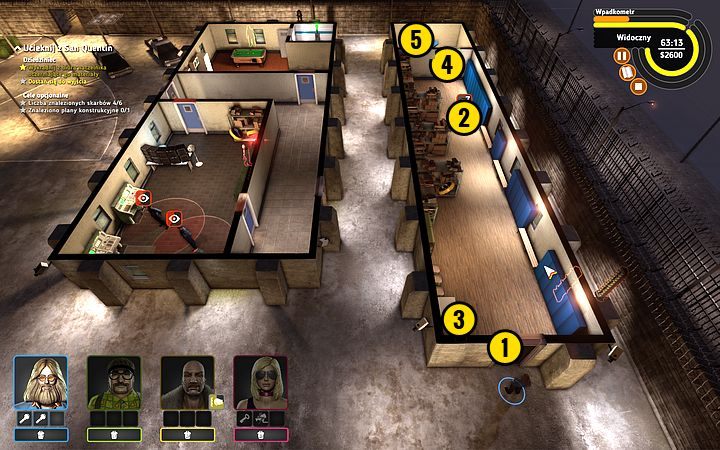 Bishopem otwórz drzwi (1) - Misja 7 - Dzień odwiedzin | Opis przejścia misji Crookz - Crookz - poradnik do gry