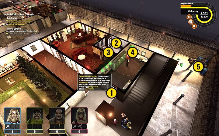 Otwórz drzwi (1) - Misja 7 - Dzień odwiedzin | Opis przejścia misji Crookz - Crookz - poradnik do gry