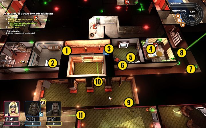 Udaj się w lewo - Misja 8 - To się rusza! | Opis przejścia misji Crookz - Crookz - poradnik do gry