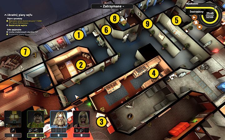 Wyłącz przełącznik (1) - Misja 9 - Sprzedaż marzeń | Opis przejścia misji Crookz - Crookz - poradnik do gry