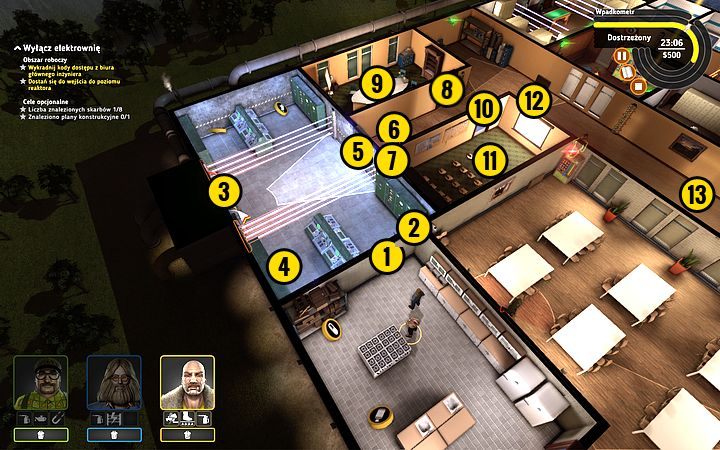 Rozbij ścianę (1) Rufusem - Misja 10 - Wyciągnij wtyczkę | Opis przejścia misji Crookz - Crookz - poradnik do gry