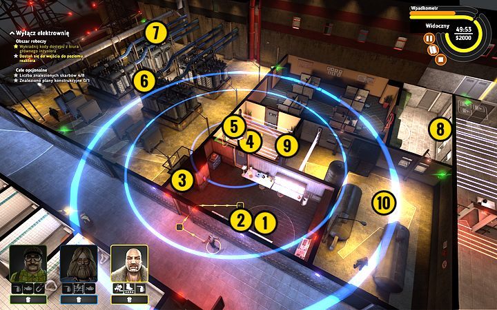 Wyjdź z pokoju Rufusem i pobij strażnika (1) - Misja 10 - Wyciągnij wtyczkę | Opis przejścia misji Crookz - Crookz - poradnik do gry