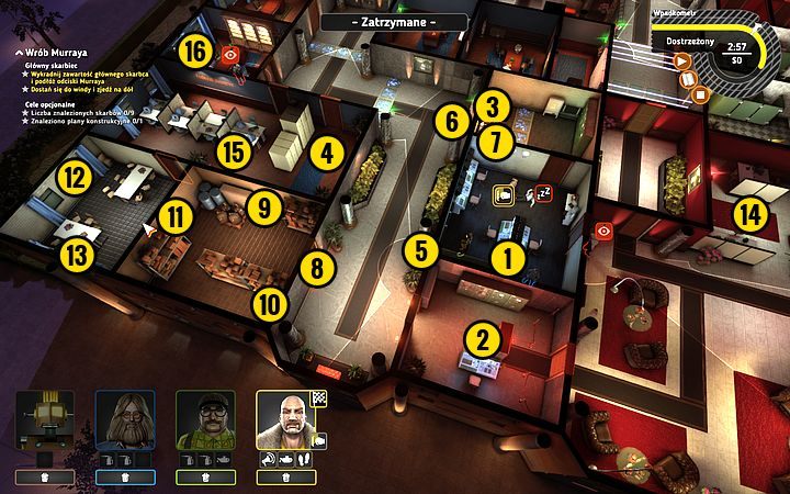 Ustaw Bishopa na panelu podłogowym (1) - Misja 11 - T-5000 3F | Opis przejścia misji Crookz - Crookz - poradnik do gry