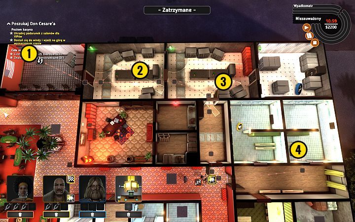 W międzyczasie zaprzęgnij do pracy Rob-O-Mata - Misja 12 - Szczęśliwe numerki | Opis przejścia misji Crookz - Crookz - poradnik do gry