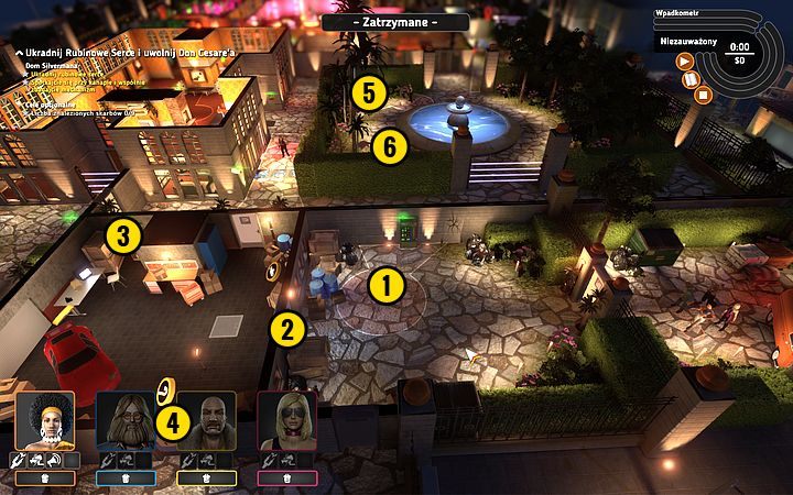 Do walki wybierz: Rufusa, Bishopa, Cleopatrę i Rocket - Misja 14 - Drogocenne serce | Opis przejścia misji Crookz - Crookz - poradnik do gry