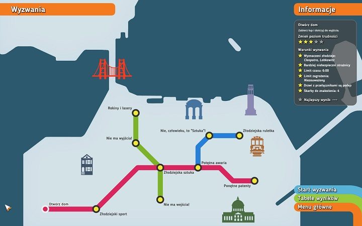 Wyzwania to naprawdę niełatwy i żmudny tryb - Tryb wyzwań | Podstawy rozgrywki Crookz - Crookz - poradnik do gry