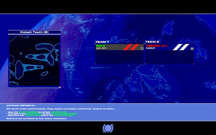 Możesz podjąć się rozgrywki poza kampanią w dowolnym momencie na wybranej przez siebie mapie. - Skirmish/multiplayer | Podstawy rozgrywki | Homeworld Deserts of Kharak - Homeworld: Deserts of Kharak - poradnik do gry
