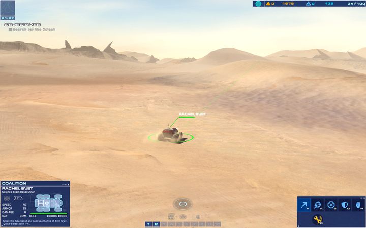 Najpierw odszukaj zaginiony wrak statku. - 4 - Kalash Site | Kampania | Homeworld Deserts of Kharak - Homeworld: Deserts of Kharak - poradnik do gry