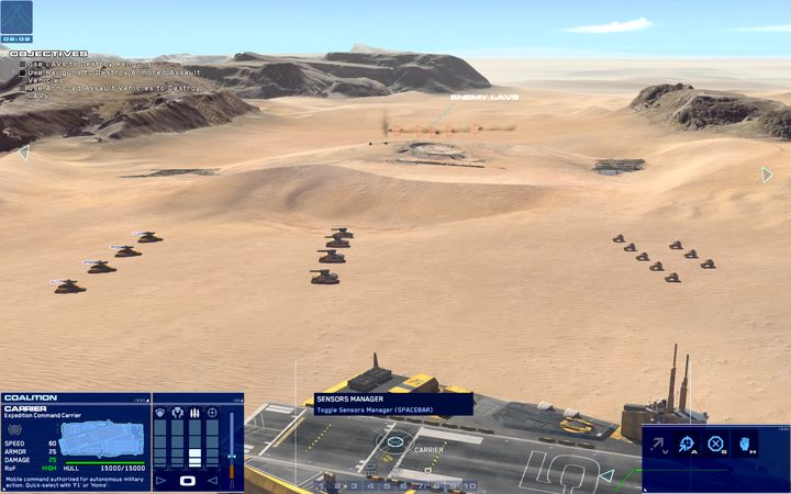 Istnieją trzy podstawowe jednostki walki... w dalszej części przeczytasz także o jednostkach dodatkowych, jak moździerze czy samoloty. - Wykaz i opis jednostek | Jednostki i frakcje | Homeworld Deserts of Kharak - Homeworld: Deserts of Kharak - poradnik do gry