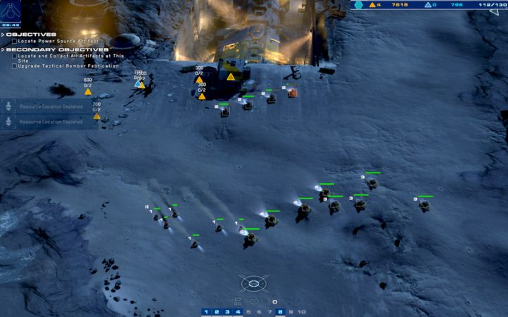 Odbij drugi wrak i obroń go przed najeźdźcą. - 8 - Tombs of the Ancients | Kampania | Homeworld Deserts of Kharak - Homeworld: Deserts of Kharak - poradnik do gry