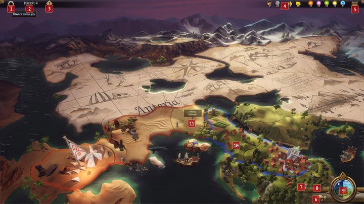 1 - Menu gry - Interfejs | Podstawy Champions of Anteria - Champions of Anteria - poradnik do gry