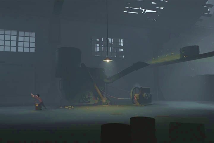 Wejdziesz na dach a z niego zeskoczysz wprost na wóz ze zdechłymi świniami - Farma | Opis przejścia | Inside - Inside - poradnik do gry