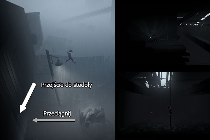 Kiedy opuścisz farmę i będziesz w niedokończonym budynku, natrafisz na miejsce w którym musisz zrzucić sejf - Osiągnięcia i ukryte zakończenie | Opis przejścia | Inside - Inside - poradnik do gry