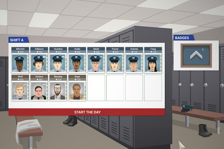 Rangi (Badges) - Zarządzanie podkomendnymi | Podstawy This is the Police - This is the Police - poradnik do gry