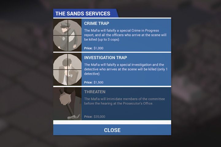 W siedzibie mafii załatwiamy to, czego nie można zrobić legalnie. - Miejsca na mapie | Podstawy This is the Police - This is the Police - poradnik do gry