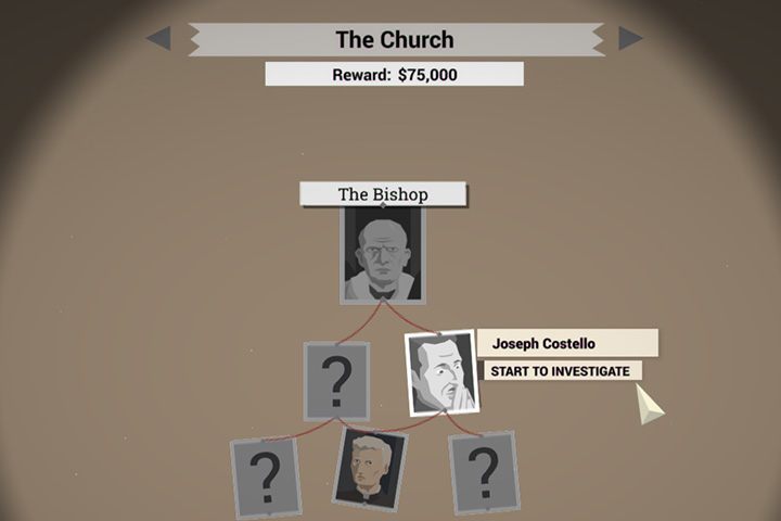 Po zakończeniu śledztwa przeciwko księdzu molestującego dzieci, możesz spróbować rozbić ten gang - Gangi | Podstawy This is the Police - This is the Police - poradnik do gry