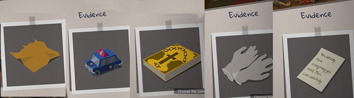 Zebrane wskazówki pomogą ci wybrać odpowiednie slajdy - Seryjny Morderca | Podstawy This is the Police - This is the Police - poradnik do gry