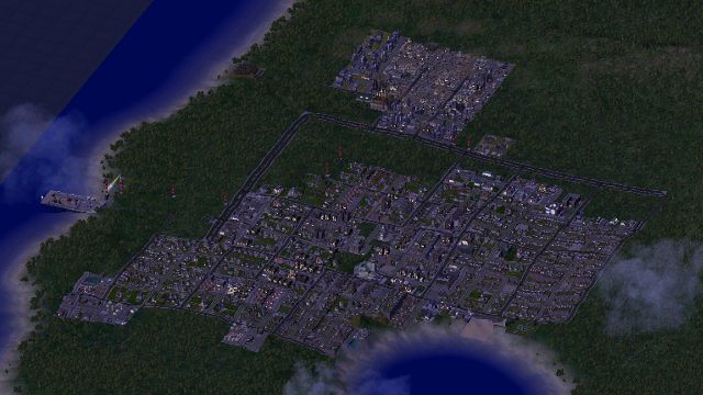 Teraz wybuduj gdzieś z dala od fabryk Stację Pomp - Średnie miasto | Narzędzia burmistrza / Sima w SimCity 4 - SimCity 4 - poradnik do gry