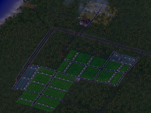 Dlaczego nie budować od razu stref średniego i dużego zagęszczenia - Małe miasto | Narzędzia burmistrza / Sima w SimCity 4 - SimCity 4 - poradnik do gry