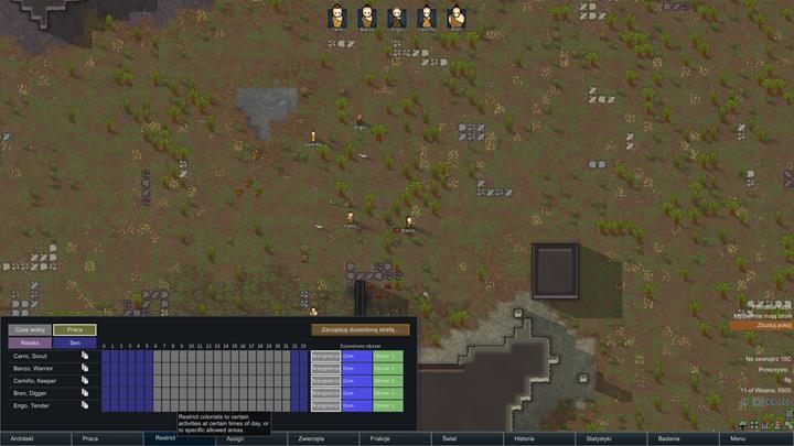 Rimworld tylko pozornie jest skomplikowany - po zapoznaniu się z opcjami, kontrola nad kolonią jest bardzo przyjemna - Interfejs | Poradnik do gry RimWorld - RimWorld - poradnik do gry