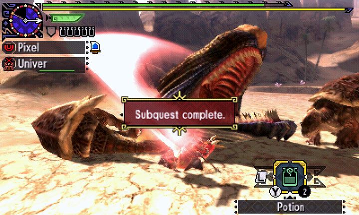 Wiele questów poza zadaniem podstawowym oferuje nam również cele poboczne (sub-quest) - Wioski i questy | Monster Hunter Generations - Monster Hunter Generations - poradnik do gry