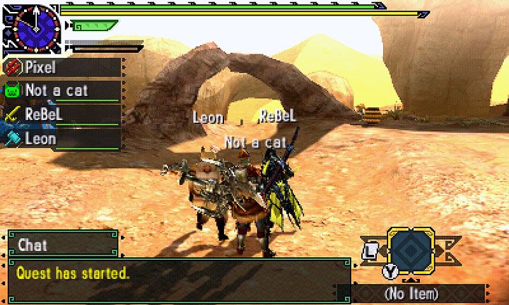 Aby dołączyć do trybu multiplayer, musimy udać się do Huba (lokacja na samym środku naszej wioskowej mapy na dolnym ekranie) - Multiplayer | Monster Hunter Generations - Monster Hunter Generations - poradnik do gry