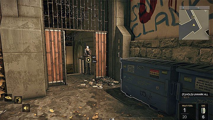 Nomad stoi niedaleko wejścia do Kościoła Boga-Maszyny - Twarzą w twarz z matką bomb - zadanie główne | Praga (druga wizyta) - Zadania główne - Deus Ex: Rozłam Ludzkości - poradnik do gry