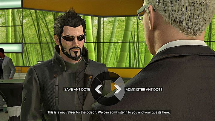 Jeden z wariantów zakłada przekazanie antidotum Brownowi - Chroniąc przyszłość - zadanie główne | Centrum konferencyjne Apex Centre - Deus Ex: Rozłam Ludzkości - poradnik do gry