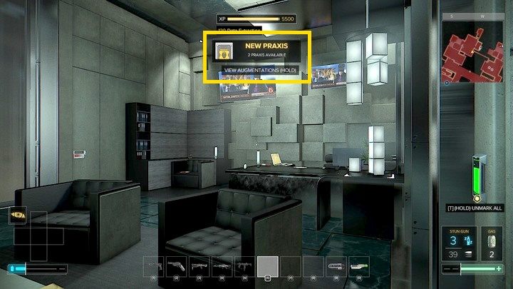 Za zdobycie doświadczenia także otrzymujesz zestawy Praxis. - Zestawy Praxis | Zestawienia | Deus Ex Rozłam Ludzkości - Deus Ex: Rozłam Ludzkości - poradnik do gry