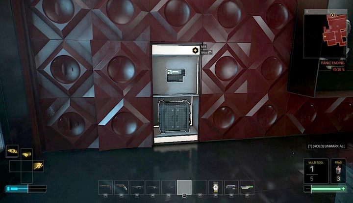 Ukryty sejf w biurze Radicha - Zestawy Praxis | Zestawienia | Deus Ex Rozłam Ludzkości - Deus Ex: Rozłam Ludzkości - poradnik do gry