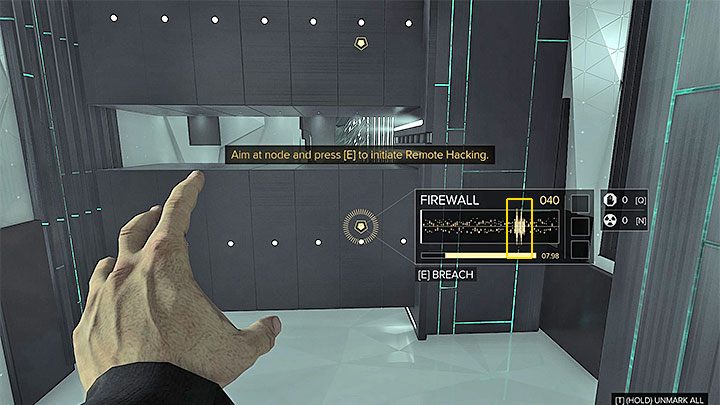 Ta część misji jest bardzo nietypowa, bo w całości rozgrywa się ona w swego rodzaju wirtualnej rzeczywistości, po której będziesz przemieszczał się jako Jim Miller - Kto pociąga za sznurki? - zadanie główne | Praga (druga wizyta) - Zadania główne - Deus Ex: Rozłam Ludzkości - poradnik do gry