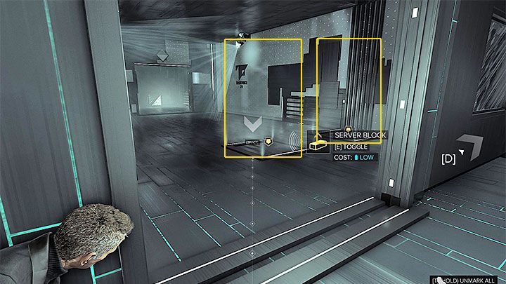 Skręć w lewo i zejdź po schodach na niższy poziom - Kto pociąga za sznurki? - zadanie główne | Praga (druga wizyta) - Zadania główne - Deus Ex: Rozłam Ludzkości - poradnik do gry