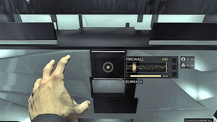 Powróć do miejsca, w którym rozpocząłeś eksplorację wirtualnego TF29 - Kto pociąga za sznurki? - zadanie główne | Praga (druga wizyta) - Zadania główne - Deus Ex: Rozłam Ludzkości - poradnik do gry