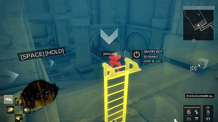 Kanały patroluje pojedynczy robot - Polowanie na ostatnie wskazówki - zadanie główne | Praga (trzecia wizyta) - Deus Ex: Rozłam Ludzkości - poradnik do gry