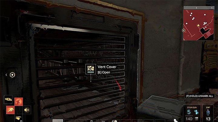 Rozejrzyj się przy scenie za tunelami wentylacyjnymi - Polowanie na ostatnie wskazówki - zadanie główne | Praga (trzecia wizyta) - Deus Ex: Rozłam Ludzkości - poradnik do gry