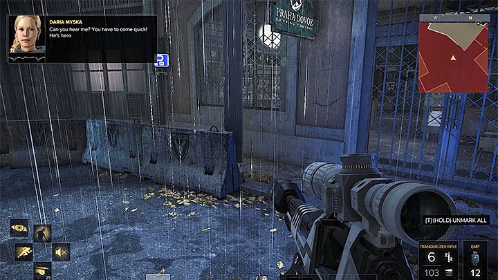 Daria skontaktuje się z Jensenem podczas trzeciej wizyty w Pradze - Ostatnie żniwa - zadanie poboczne | Praga (trzecia wizyta) | Deus Ex - Deus Ex: Rozłam Ludzkości - poradnik do gry